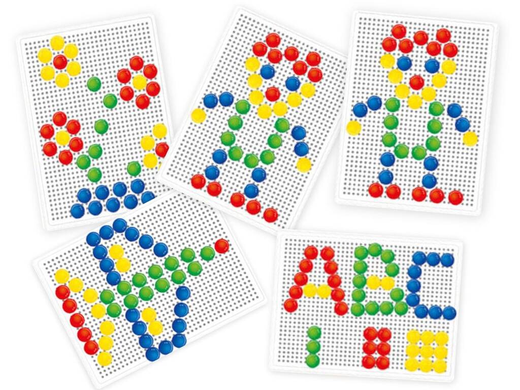 Disegna con perline colorate