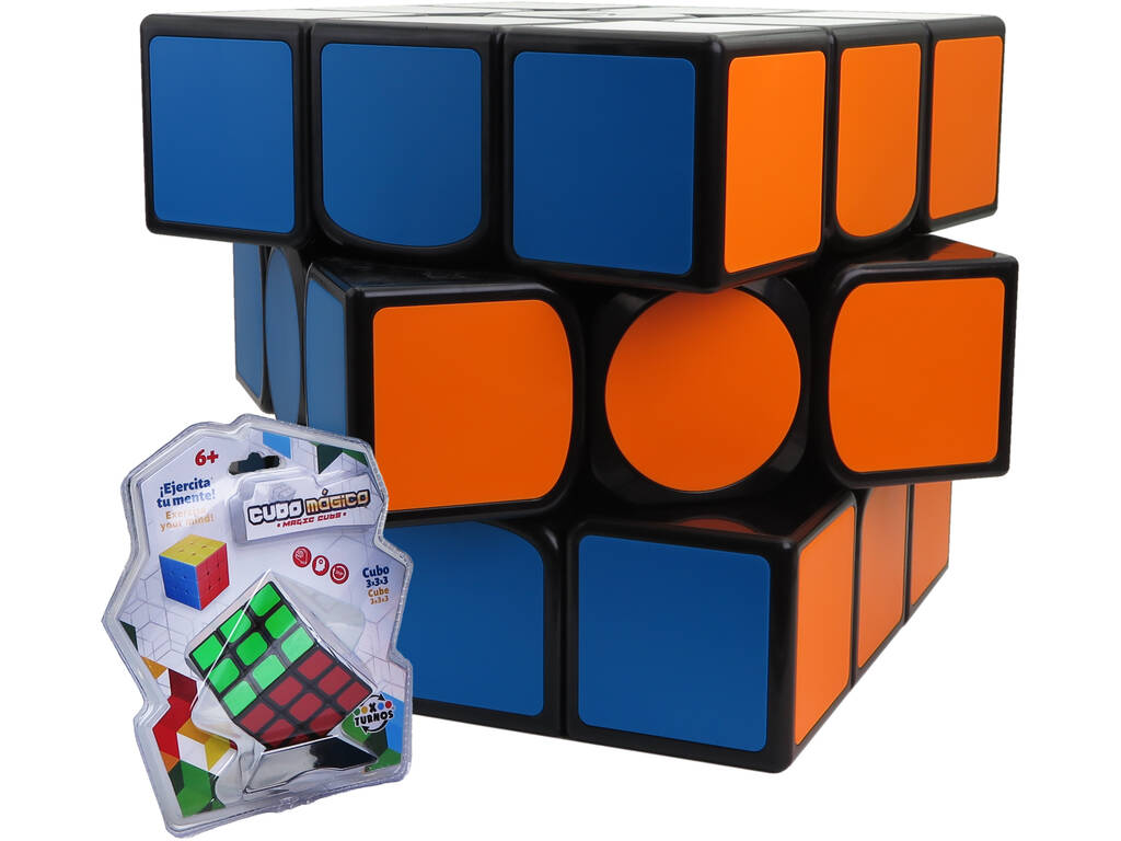 Super Cubo Puzzle Colori da 38x38x38 cm