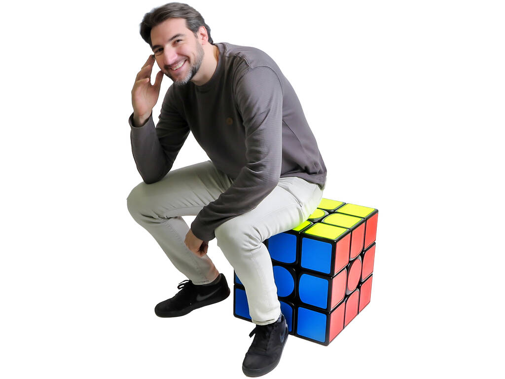 Super Cubo Puzzle Colori da 38x38x38 cm