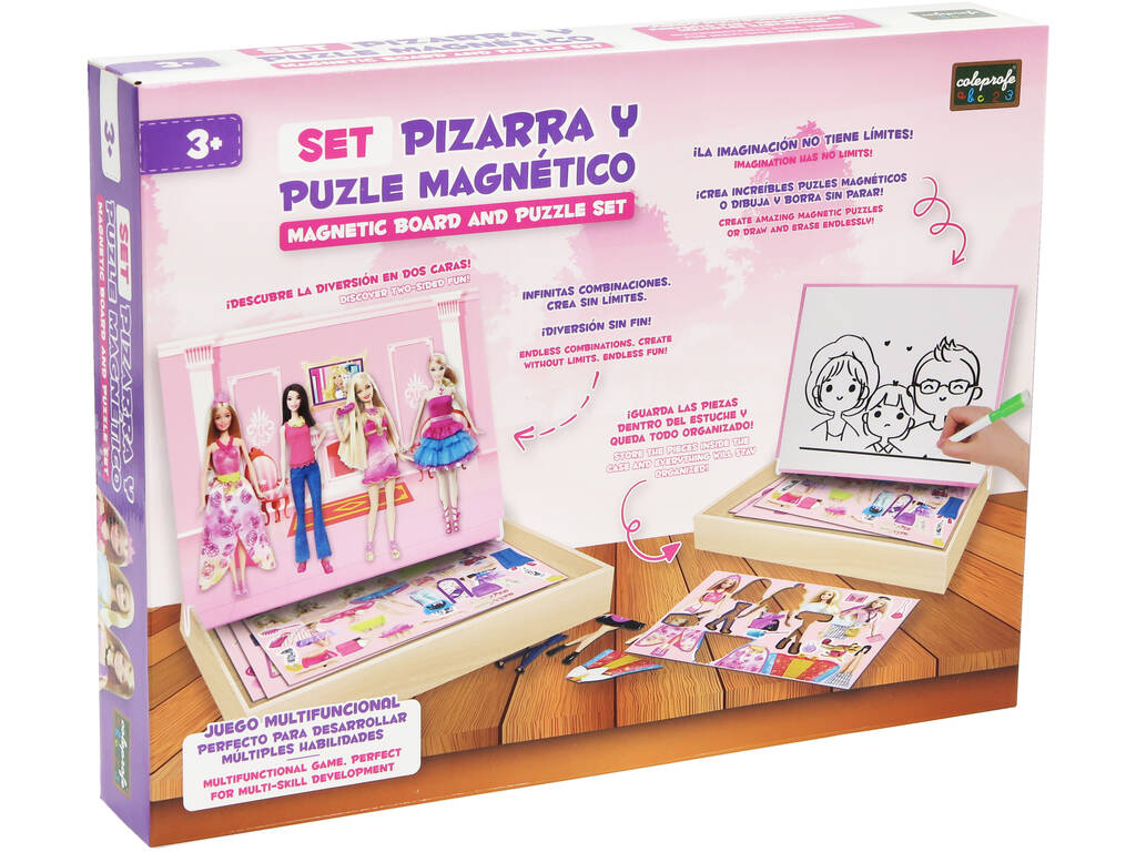 Set lavagna e puzzle magnetico moda
