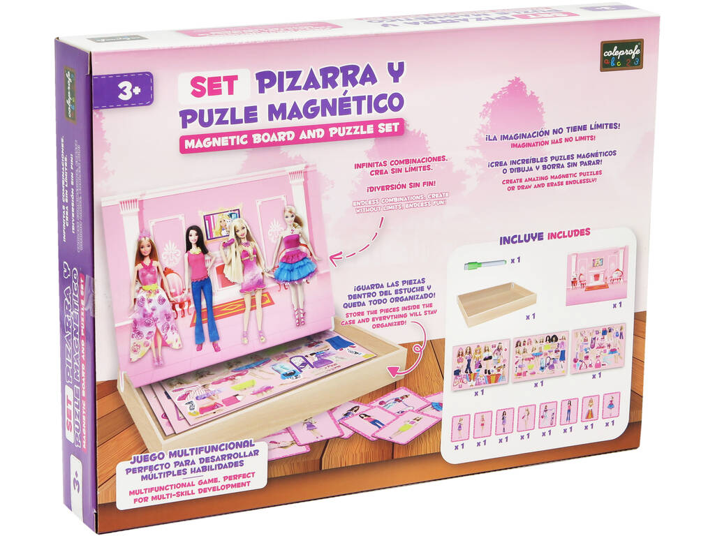 Set lavagna e puzzle magnetico moda