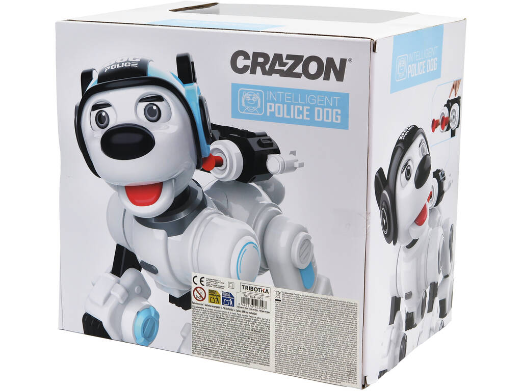 Cane poliziotto intelligente telecomandato