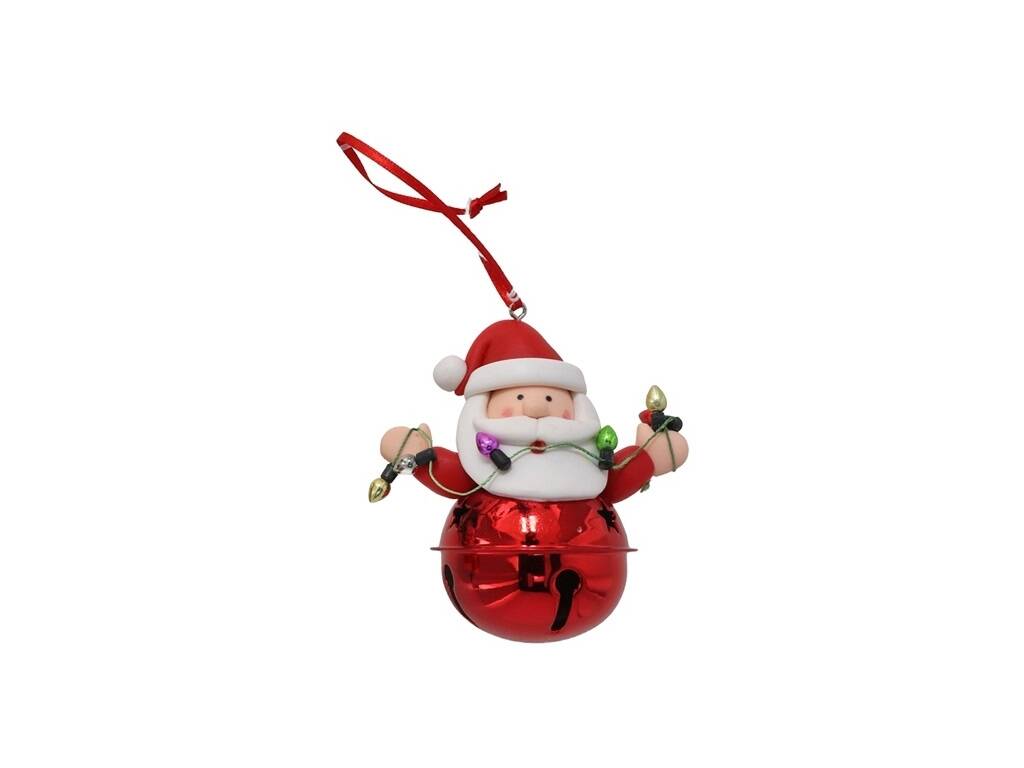 Figure avec crotale suspendu 8x8x5 cm