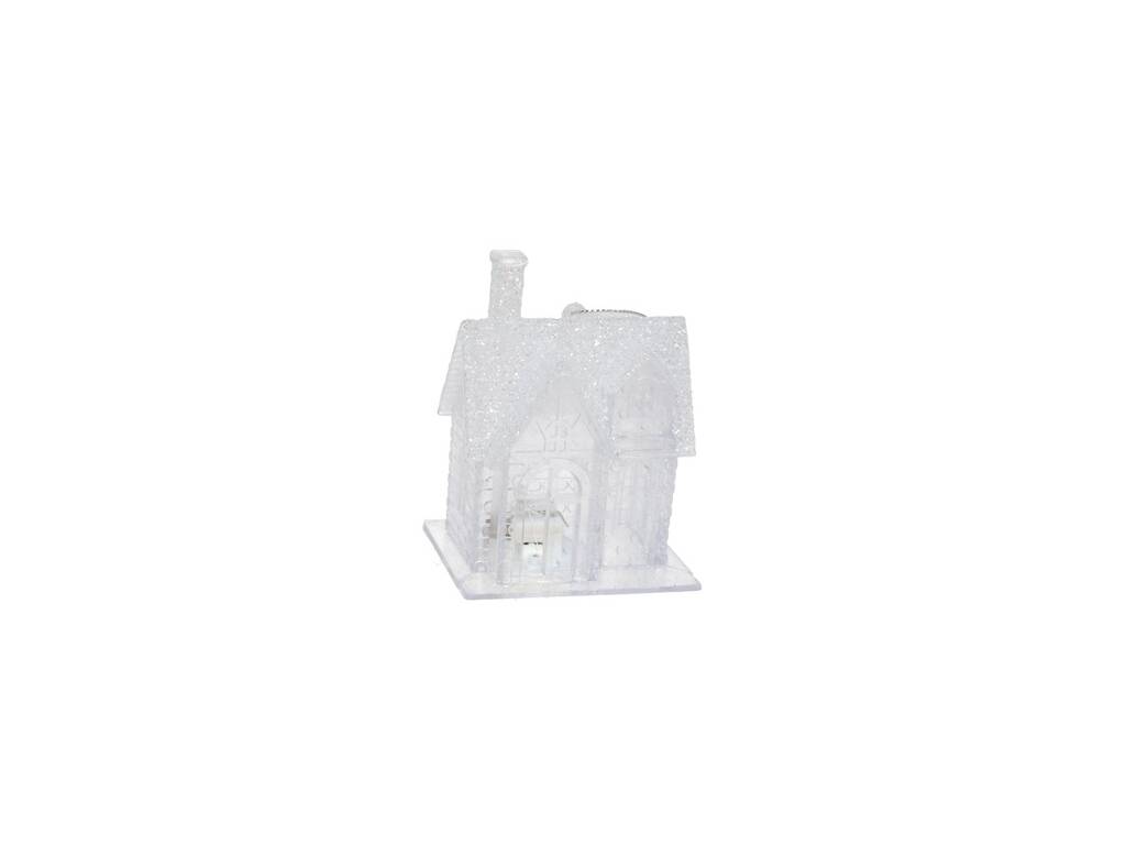 Addobbo Casa con Luce LED Ciondolo da 10x7,5 cm