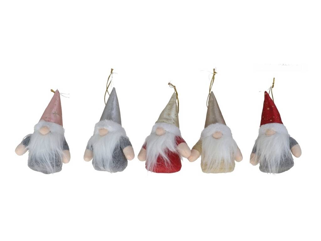 Gnome des couleurs suspendu 12x8 cm
