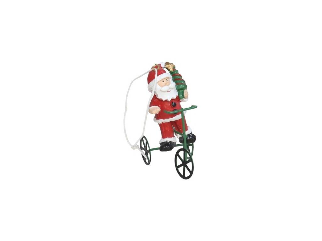 Tricycle avec figurine suspendue 8,5x3,5x5 cm