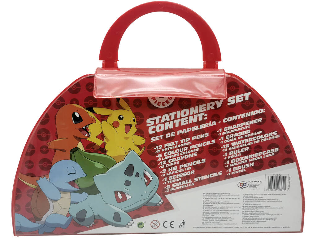 Coffret d'activités Pokémon 52 pièces CYP GS-52-PK