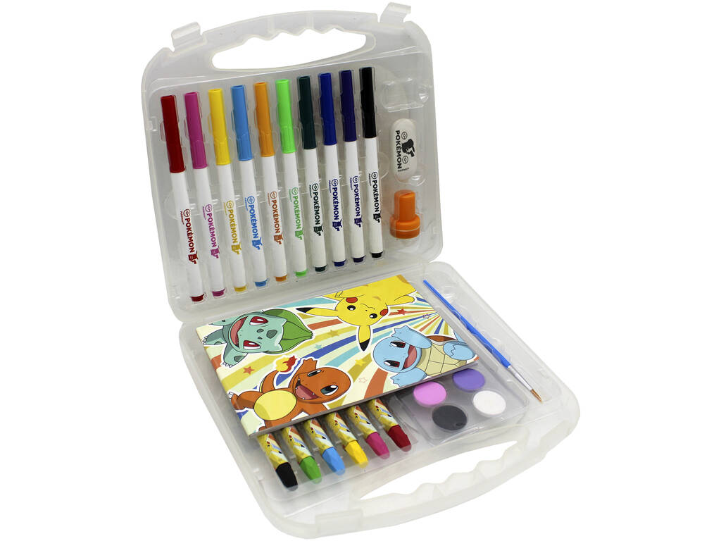 Coffret à dessins Pokémon 40 pièces CYP GS20-40PK