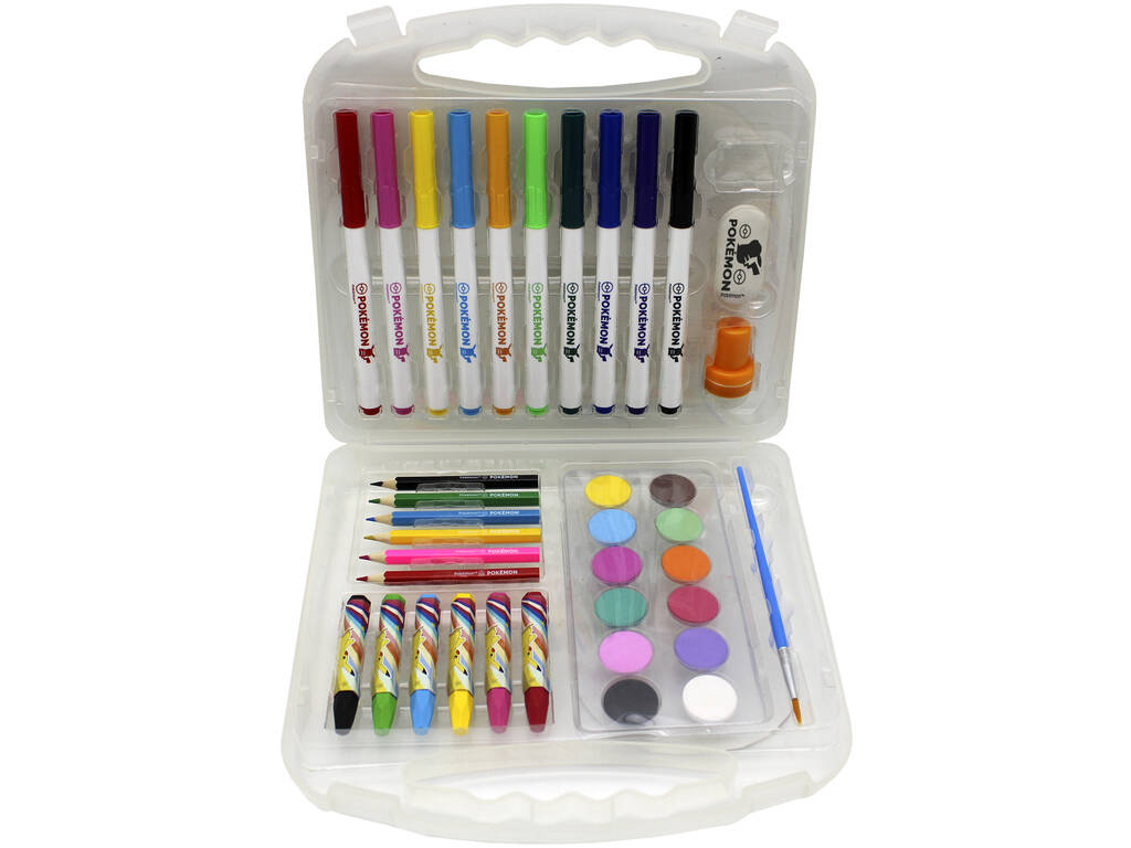 Coffret à dessins Pokémon 40 pièces CYP GS20-40PK