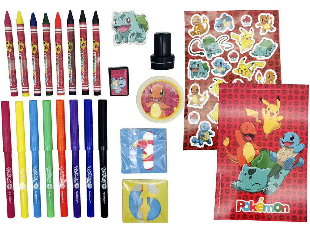 Sac à dos Pokémon Ensemble d'activités 42 pièces CYP GS-42-PK