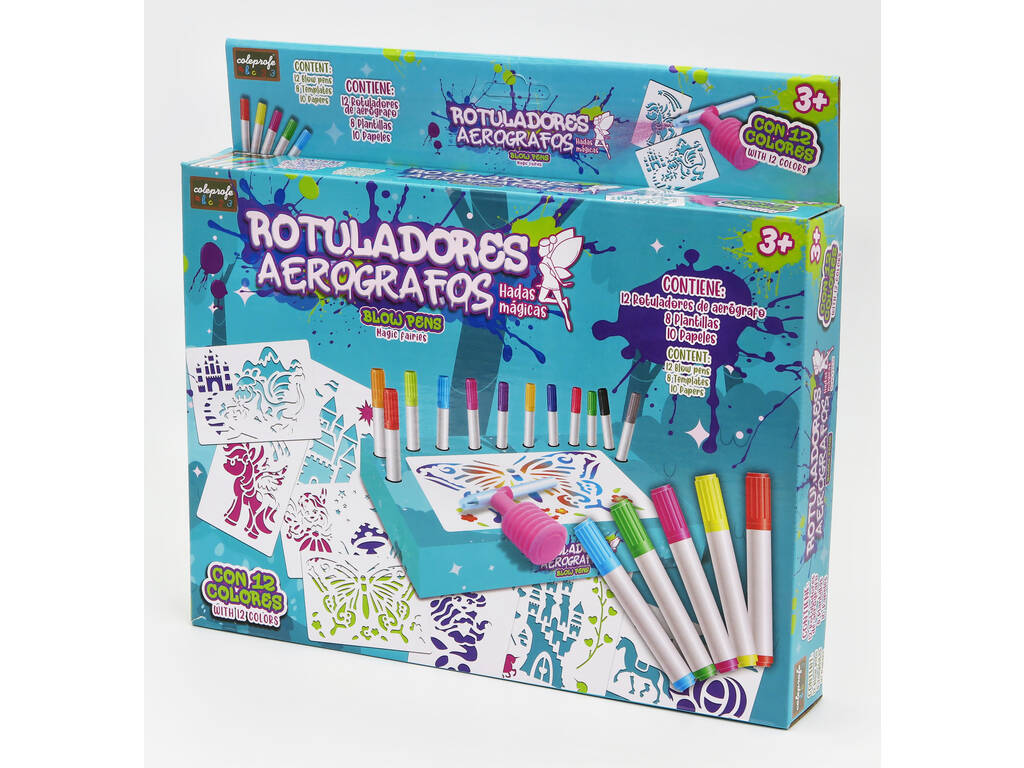 Stylos aérographe Set fée magique aérographe
