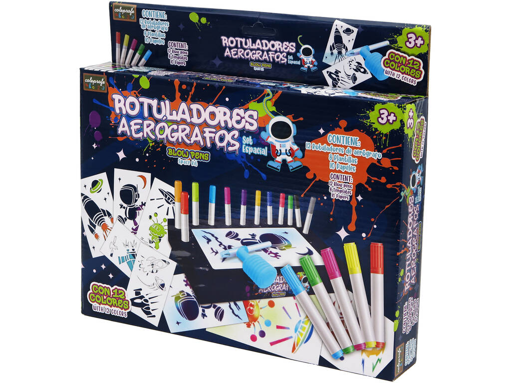 Pennarelli Aerografi Set Spazio