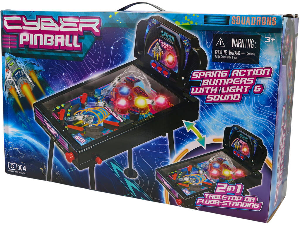 Flipper Cyber 2 in 1 con luci e suoni