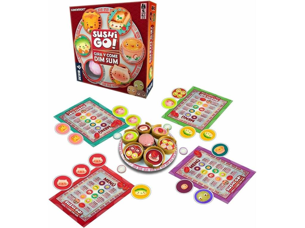 Sushi Go Gira e Mangia Dim Sum
