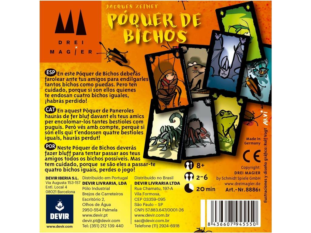 Póquer de Bichos