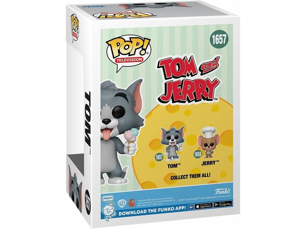 Funko Pop Television Tom e Jerry Figura Tom con il gelato