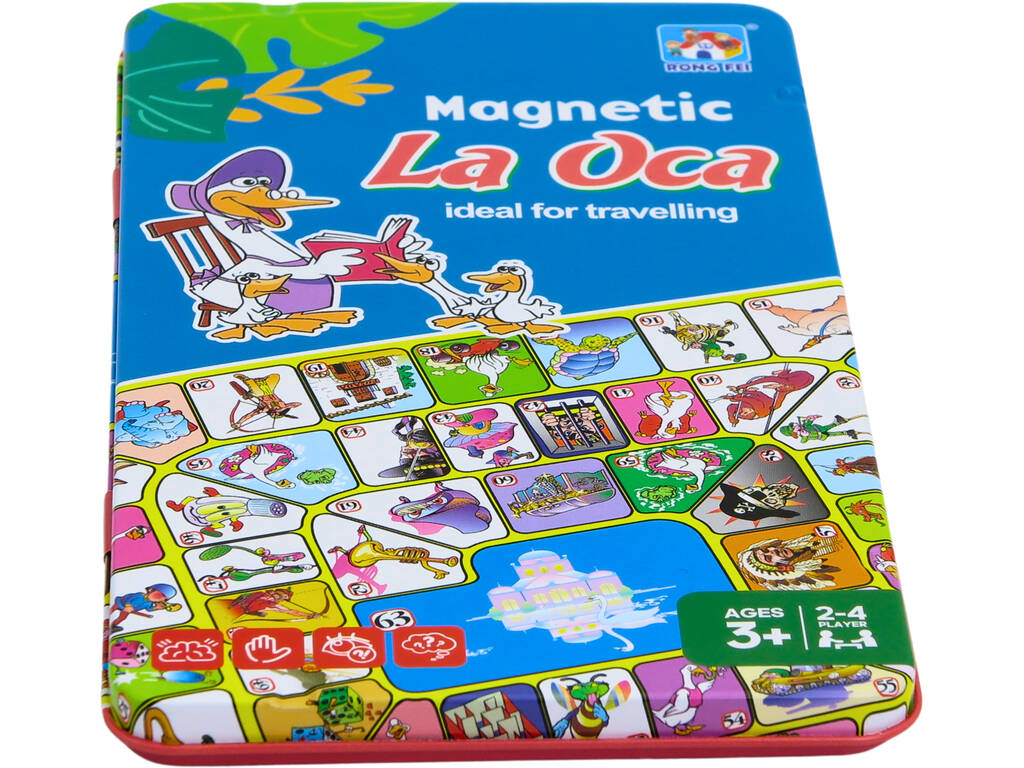 Jeu de l'oie magnétique de voyage