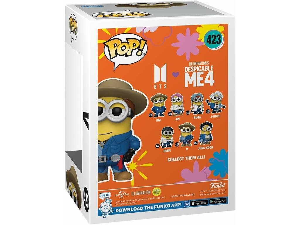 Funko Pop BTS x Minions Figure V