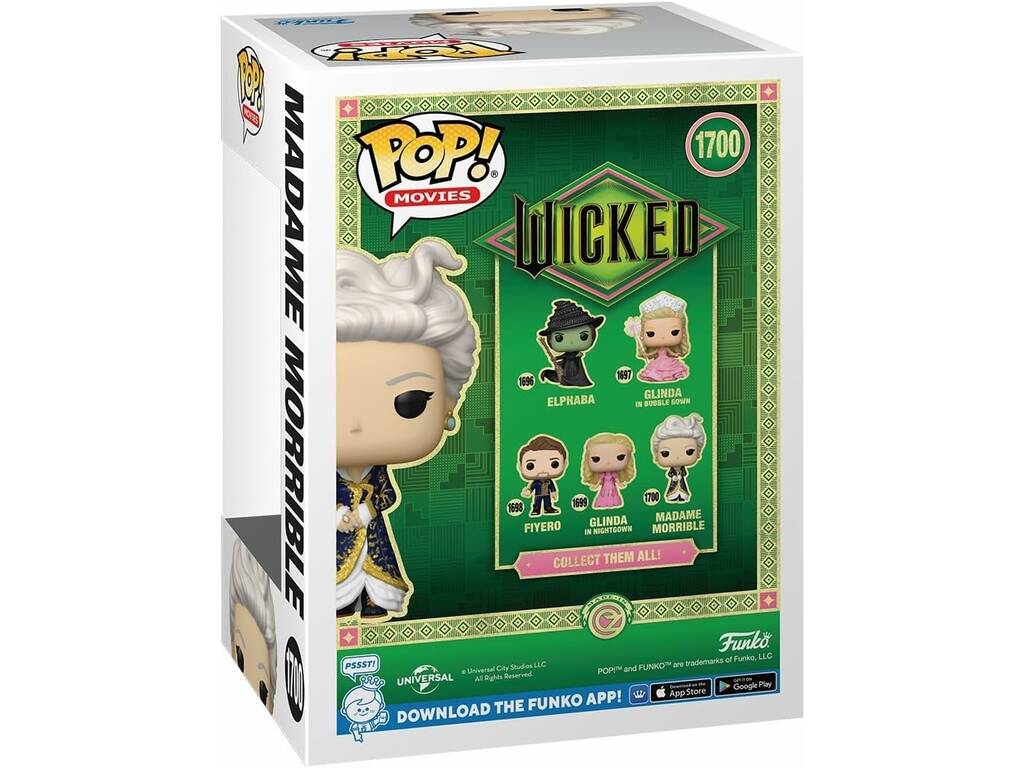 Funko Pop Movies Wicked Madame Morrible Figure