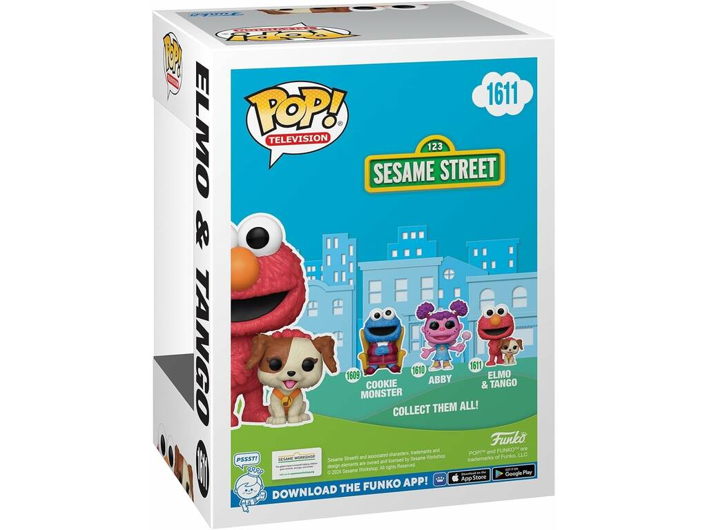 Figura Funko Pop Television Sesame Street Elmo e Tango