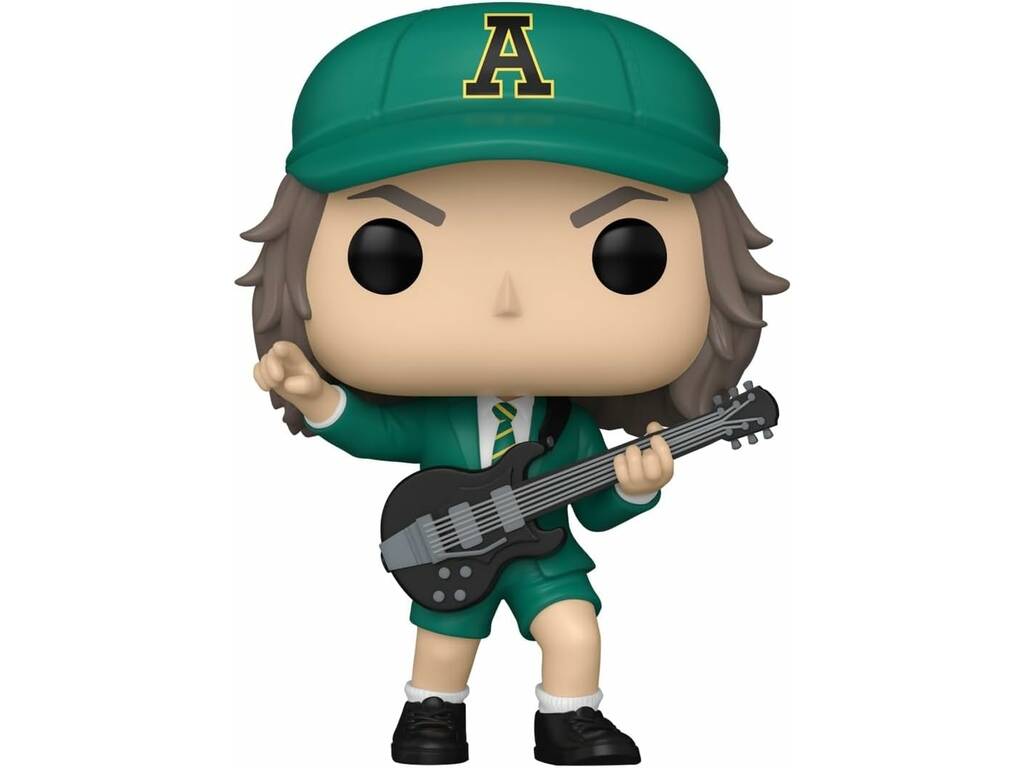 Funko Pop Rocks AC/DC Figure Angus Young Green Set