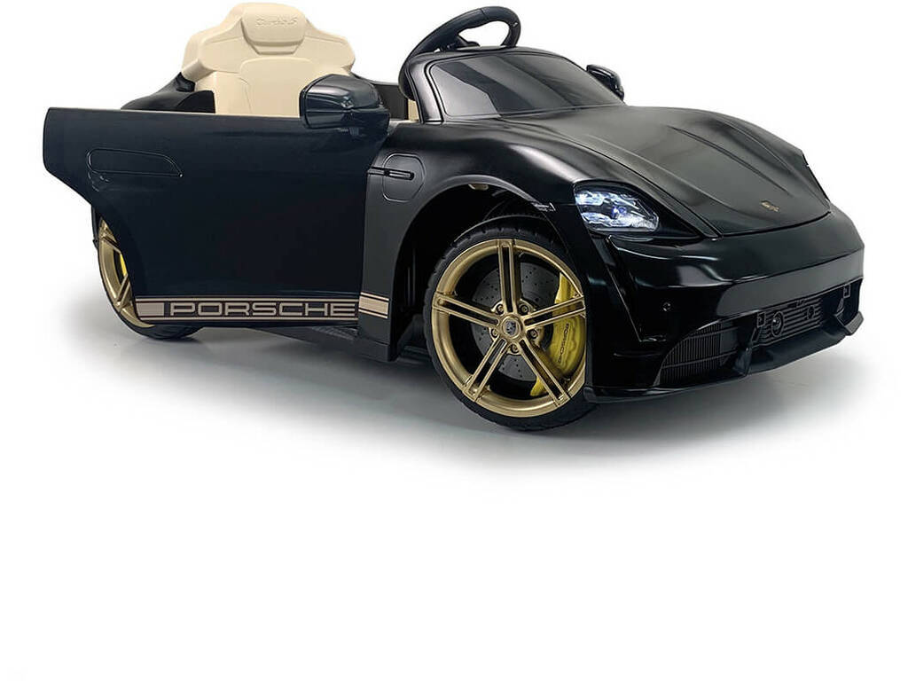 Auto convertibile Porsche Taycan radiocomandata a batteria da 12 V.