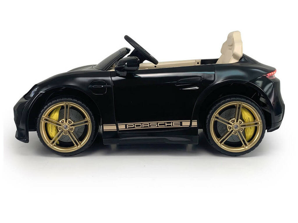 Auto convertibile Porsche Taycan radiocomandata a batteria da 12 V.