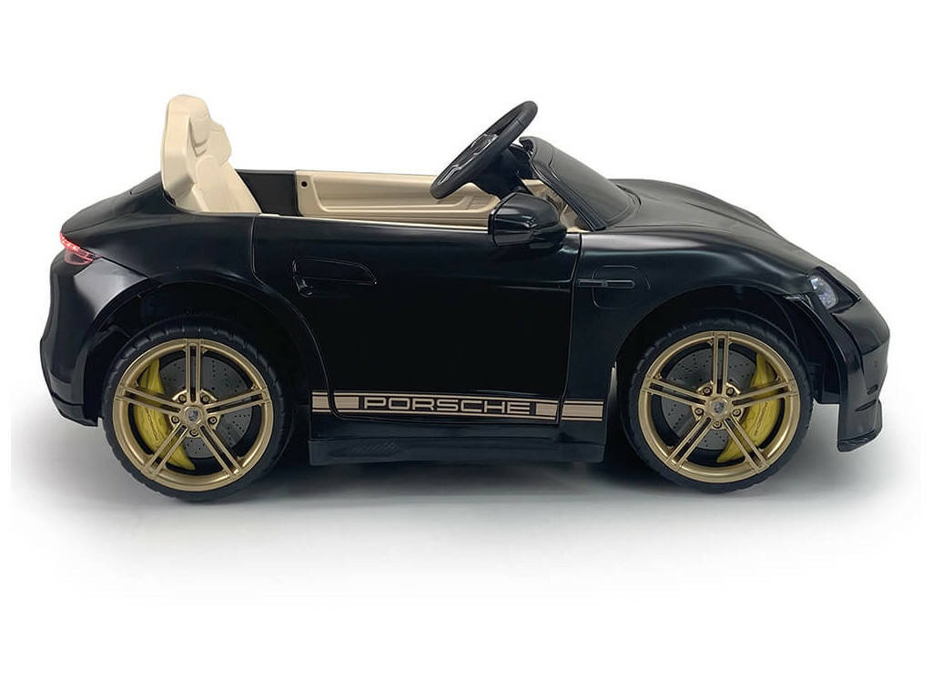 Auto convertibile Porsche Taycan radiocomandata a batteria da 12 V.