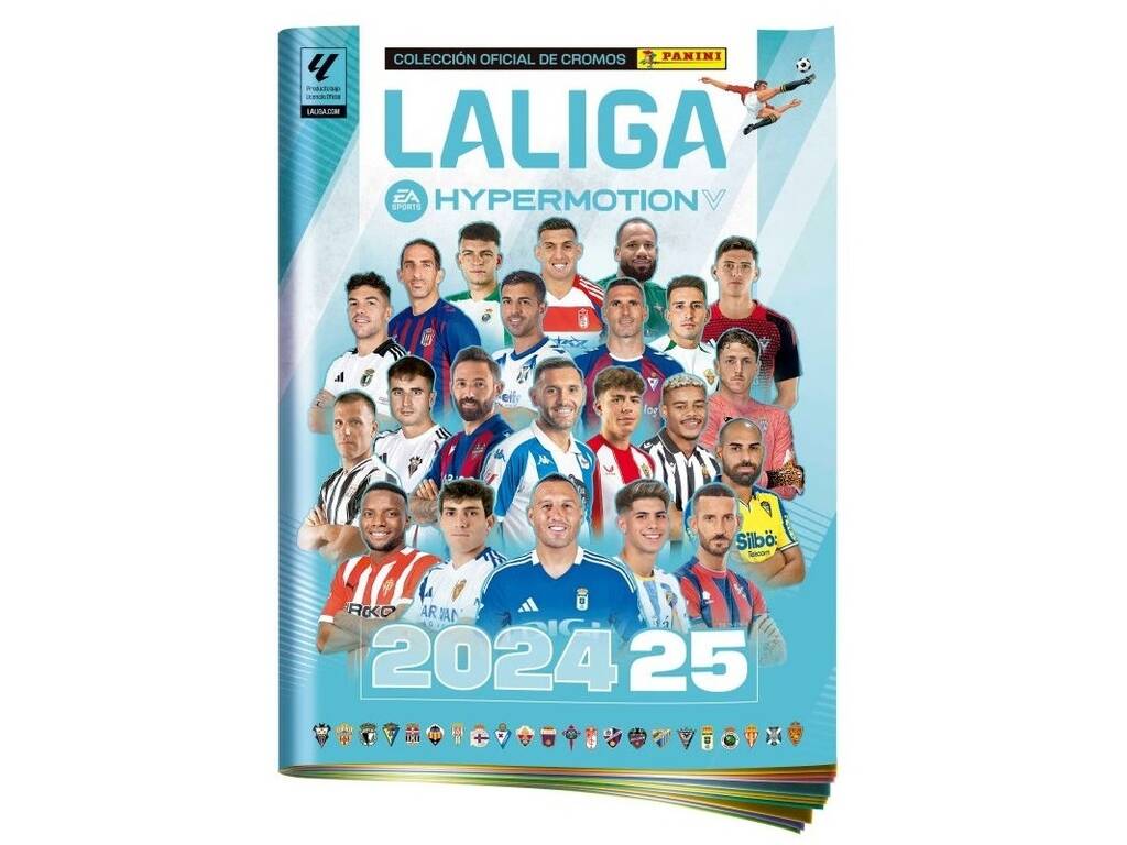 La Liga Hypermotion 2024-25 Pack Promozione con Album e 8 buste