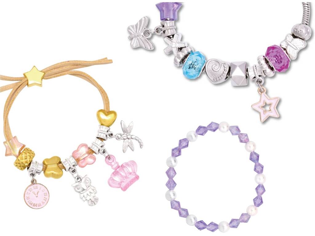 Cofanetto portagioie Crea i tuoi gioielli e braccialetti