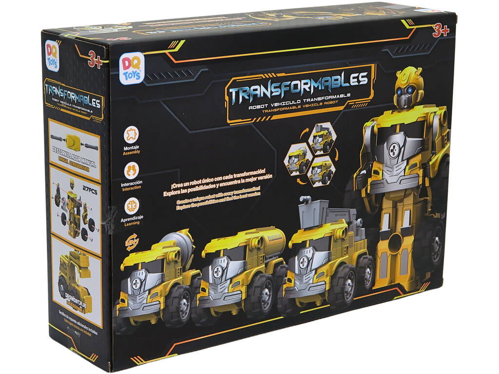 Robot veicolo trasformabile 3 in 1