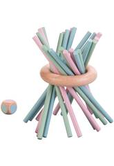 Bâtons d'ajustage en bois avec 26 pièces
