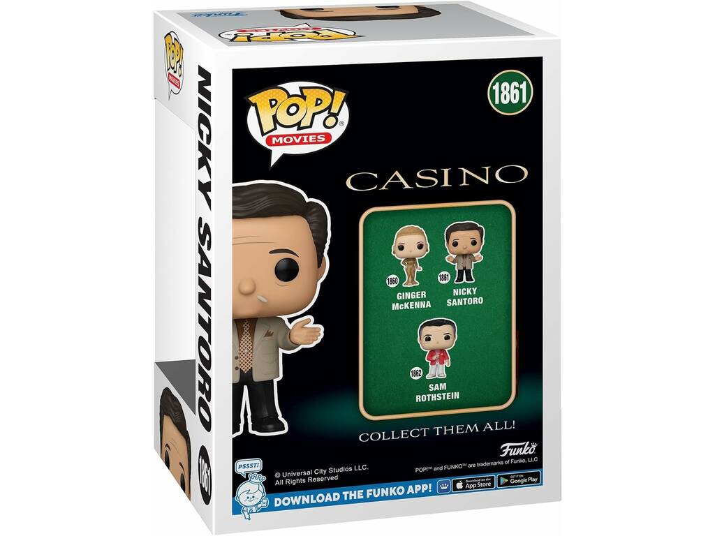 Funko Pop Movies Casino Figura di Nicky Santoro