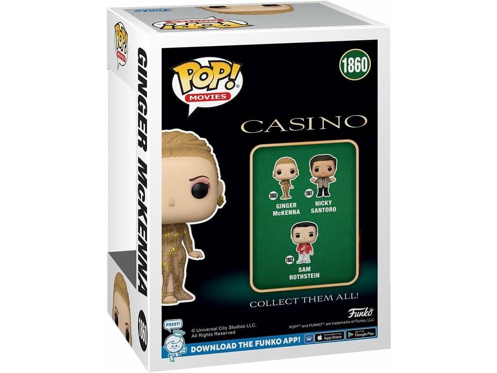 Funko Pop Movies Casino Figura di Ginger McKenna