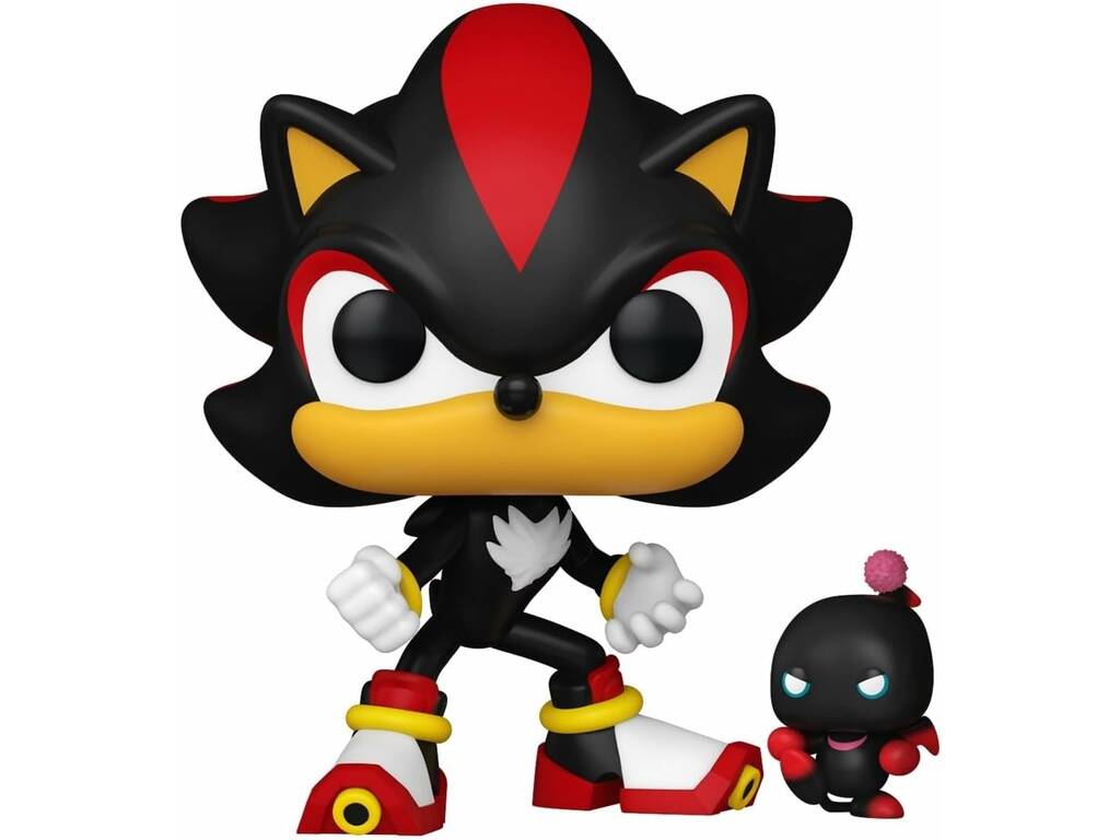 Funko Pop Games Sonic The Hedgehog Figura Shadow con Dark Chao