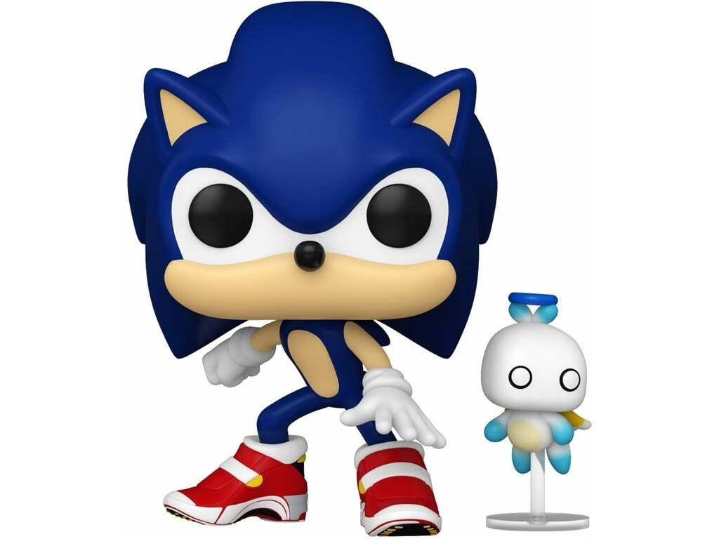 Funko Pop! Games.. Figura di Sonic The Hedgehog Sonic con Hero Chao