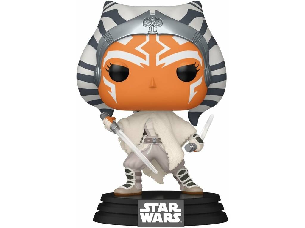 Funko Pop Star Wars Ahsoka Figur Ahsoka Tano mit Schwenkbarem Kopf