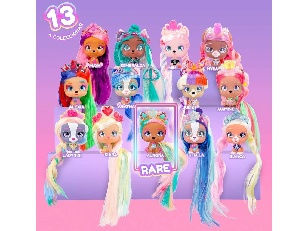 I Love VIP Pets Pack Betalla Sorpresa Glam Gems e Specchio Sorpresa Tiny Styles