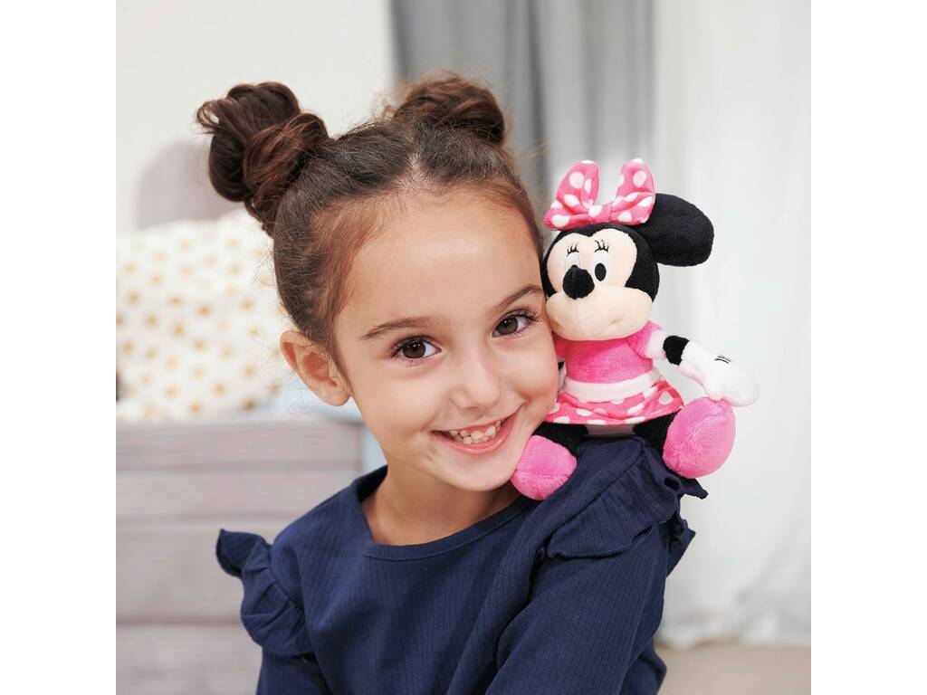 Peluche Disney Minnie Mouse 12 cm pour l'épaule