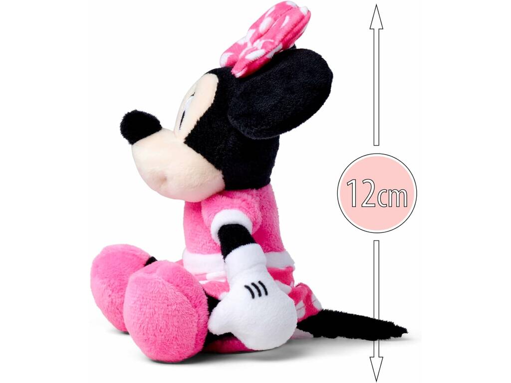 Peluche Disney Minnie Mouse 12 cm pour l'épaule