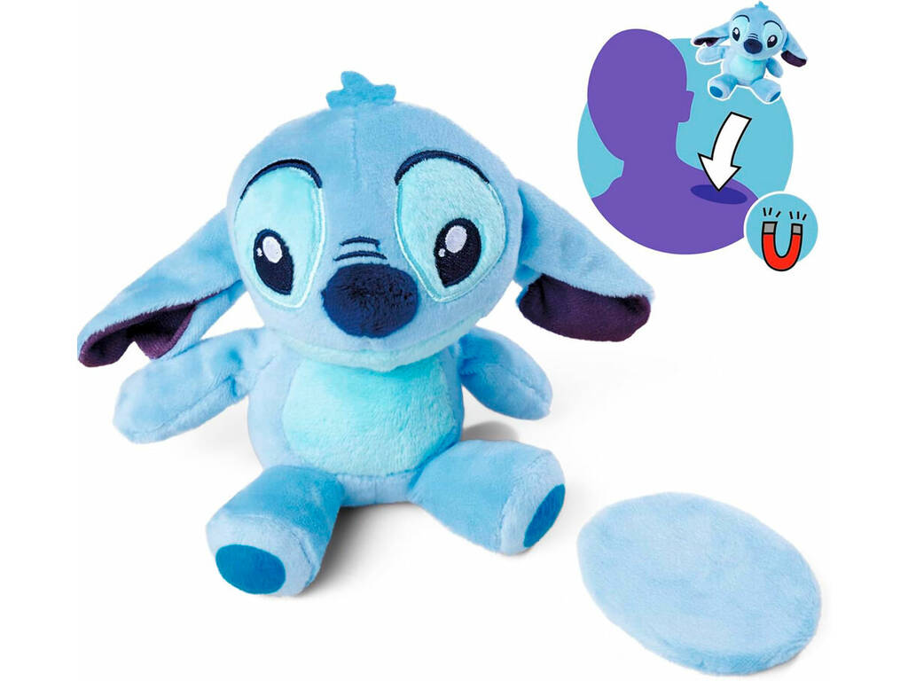 Disney Shoulder Squad Peluche Stitch 12 cm per la spalla