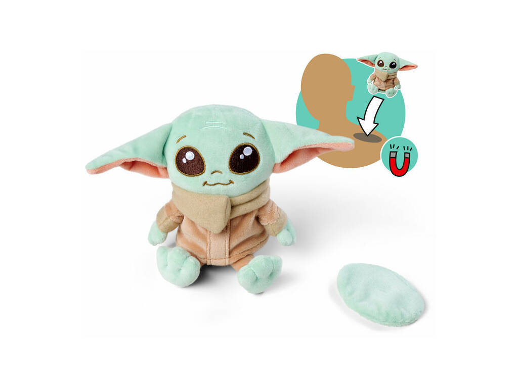 Star Wars Shoulder Squad Peluche Grogu 12 cm per la spalla