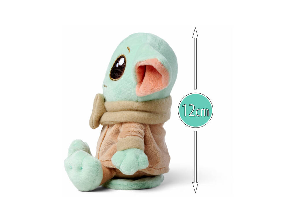 Star Wars Shoulder Squad Peluche Grogu 12 cm per la spalla