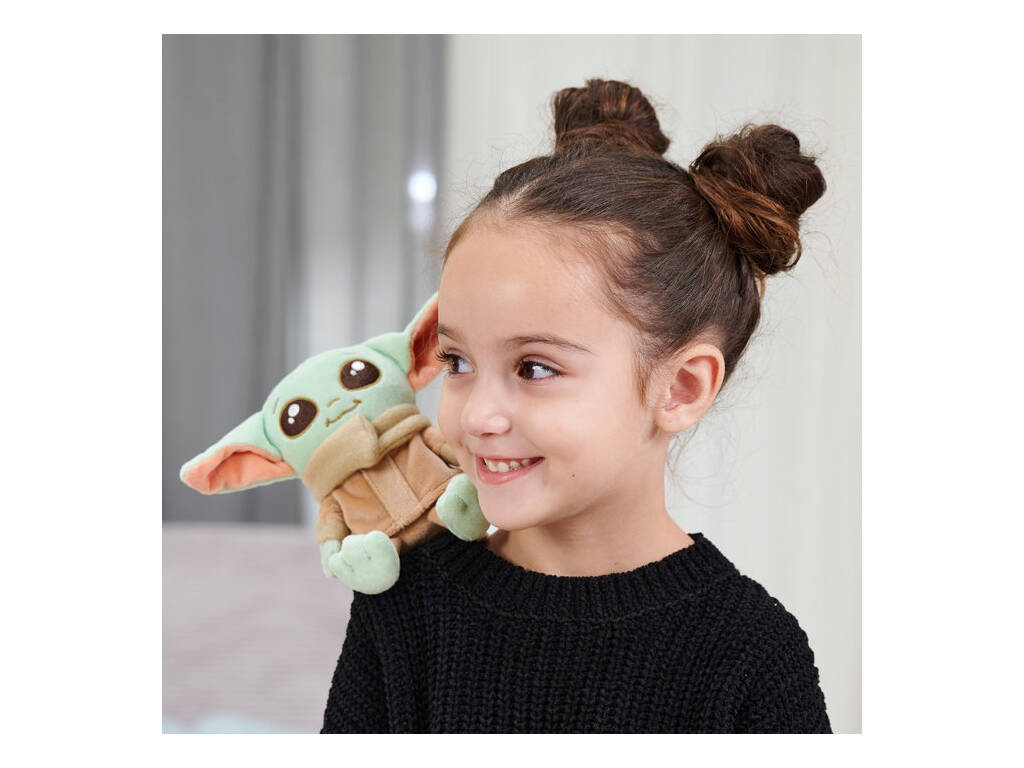 Star Wars Shoulder Squad Peluche Grogu 12 cm per la spalla