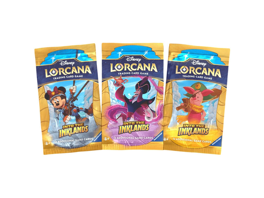 Disney Lorcana TCG Caixa 24 Envelopes Into The Inklands