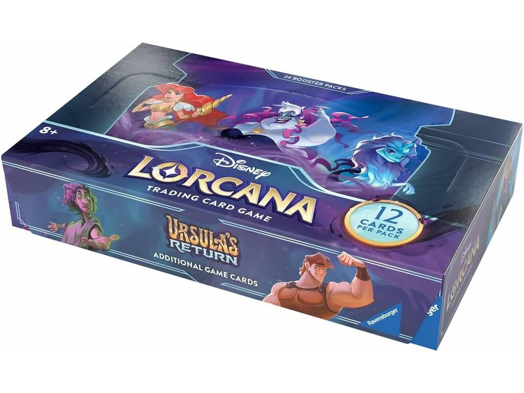 Disney Lorcana TCG Caixa 24 Envelopes Ursula's Return