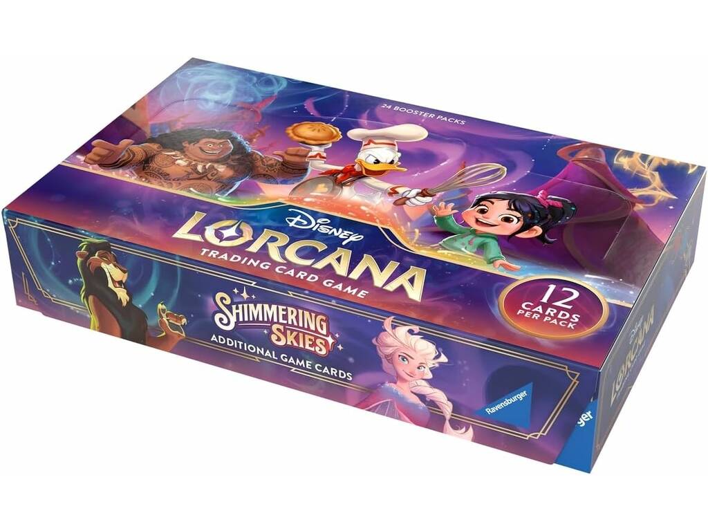 Disney Lorcana TCG Scatola 24 Buste Shimmering Skies