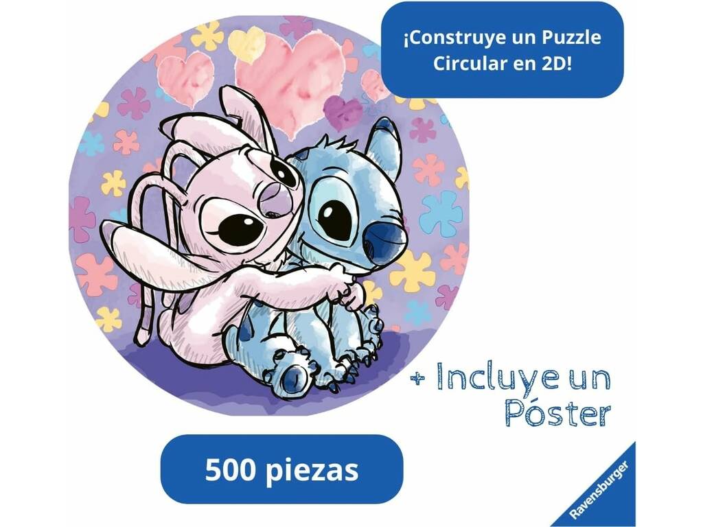 Puzzle Circular Stitch 500 Peças