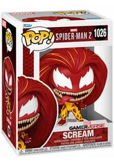 imagen Funko Pop Marvel Spiderman 2 Scream Swing Head Figure
