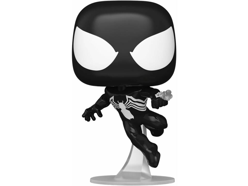 Funko Pop Marvel Figure Spiderman Symbiote Suit with Oscillating Head